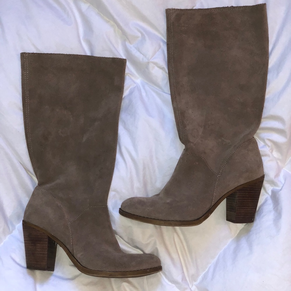 Lucky Brand Everdein tall heeled boots